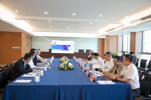 臺(tái)州市委常委、溫嶺市委書記朱建軍，市委常委、常務(wù)副市長(zhǎng)張釗一行在建經(jīng)咨詢走訪調(diào)研